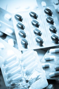 Packs of pills