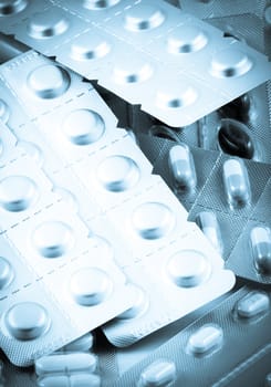 Packs of pills