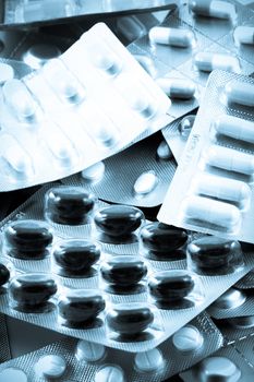Packs of pills