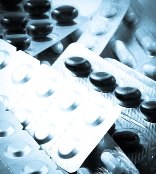 Packs of pills