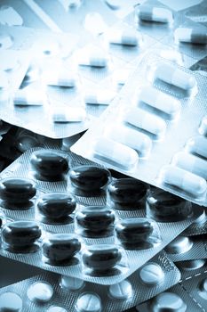 Packs of pills