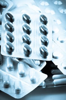 Packs of pills