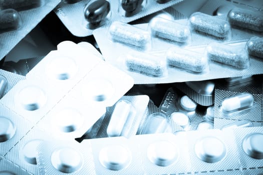 Packs of pills