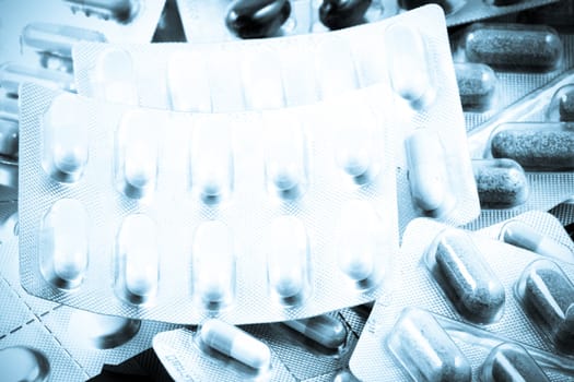 Packs of pills