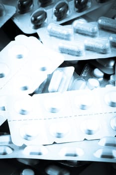 Packs of pills
