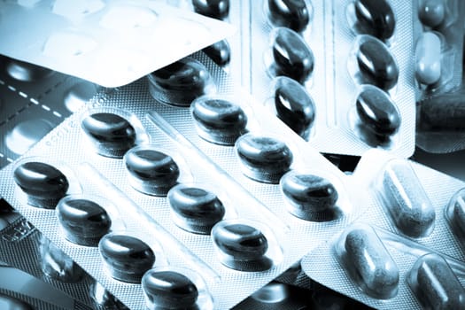 Packs of pills