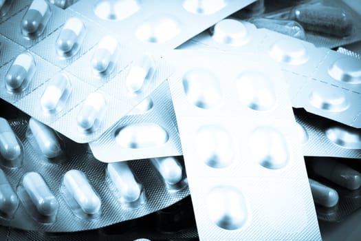 Packs of pills
