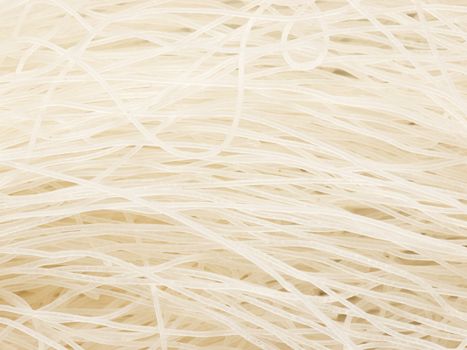 close up of rice vermicelli food background