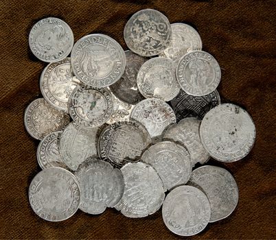 The old silver coins. There may be collectible