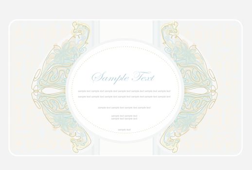 elegant vintage frame