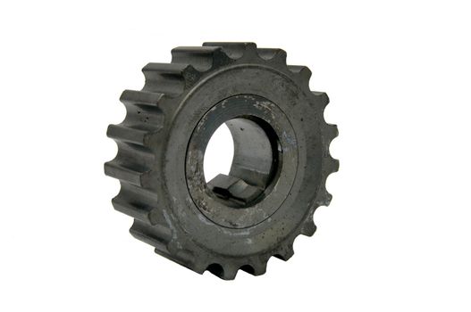a gear for a car on a white background