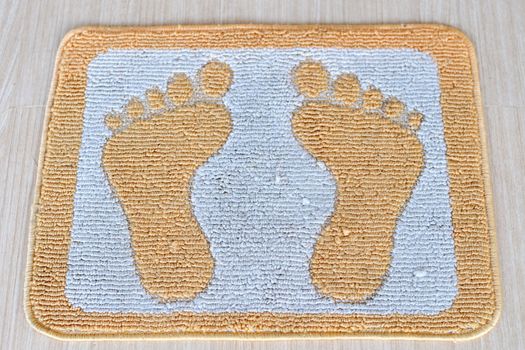 Nice and soft doormat carpet clean up your shoes before entrance