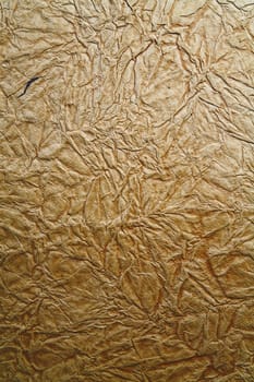 Old crushed paper as artistic background