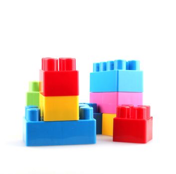 Plastic building blocks