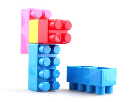 Plastic building blocks