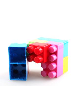 Plastic building blocks