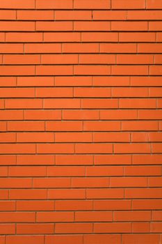 Red modern brick background 