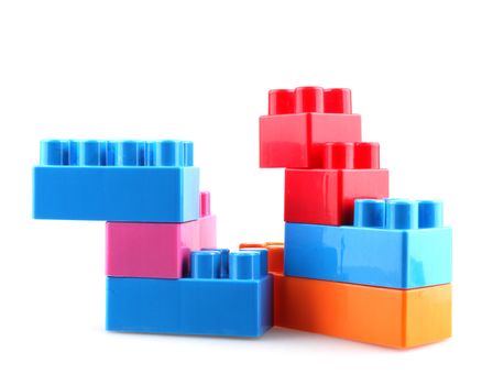 Plastic building blocks