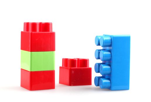 Plastic building blocks