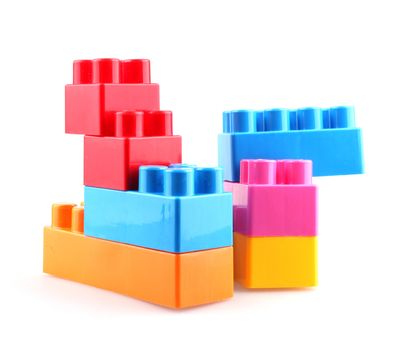 Plastic building blocks