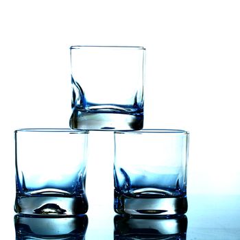 glass background macro close up