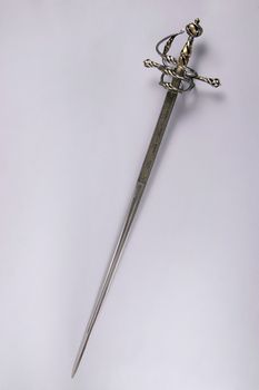 Smart sword of the knight of the Middle Ages