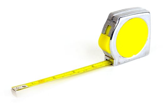 Tape measure for measurement are long. It is frequently used in construction