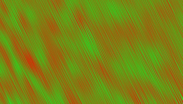Red and green oblique stripes abstract pattern 