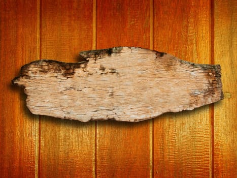 empty wooden plank