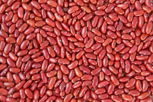 Red beans pattern as background