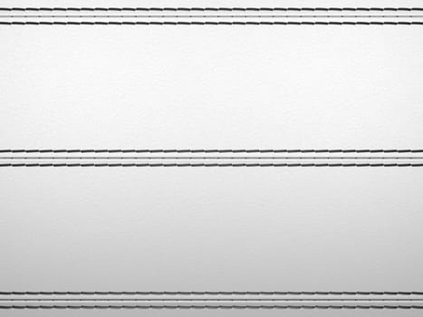 Light grey horizontal stitched leather background. Large resolution
