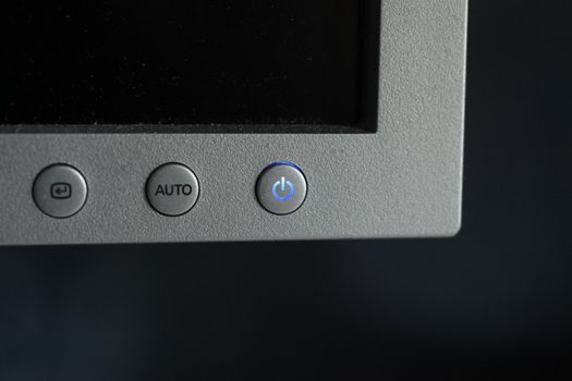 monitor power button