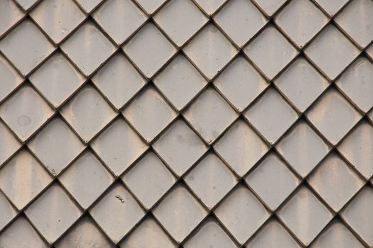 Seamless roof tiles for background