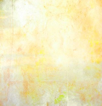 abstract yellow grunge watercolor background