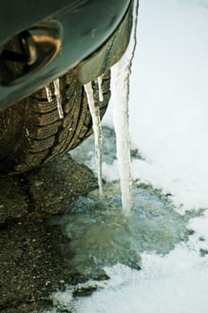 tire with icecycle