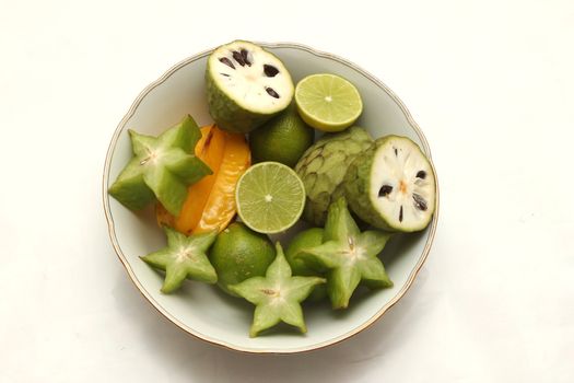 exotic fruits bowel