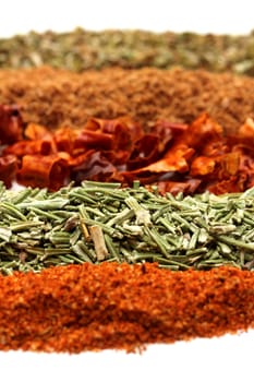 mixed lines from spices