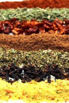 mixed lines from spices