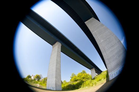 Bridge over Kiel Canal