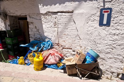 Garbage heap on Samos