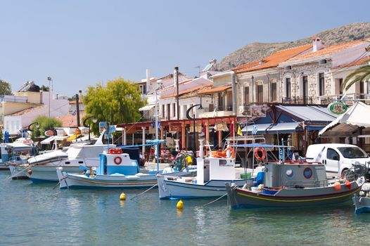 Fishing boats on Samos