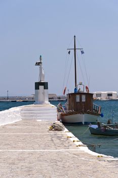 Fishing boats on Samos