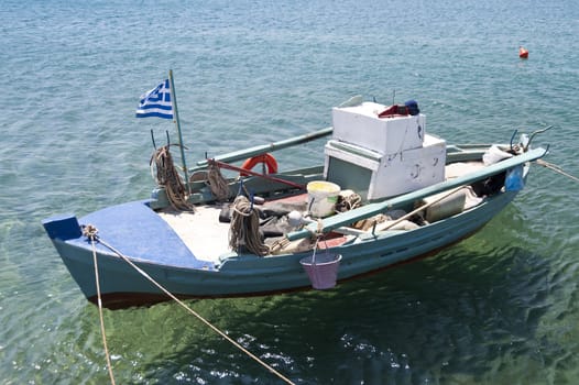 Fishing boats on Samos