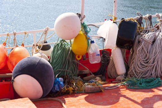 Fishing boats on Samos