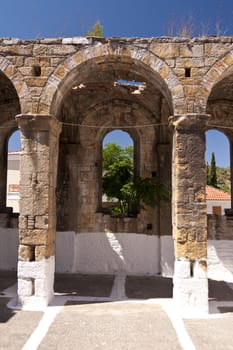 Ancient remains on Samos