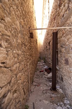 Ruins in Karlovassi, Samos