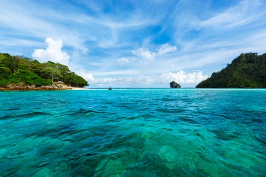 Tropical islands. Andaman Sea, Krabi, Thailand