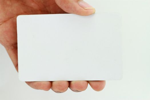 blank business card