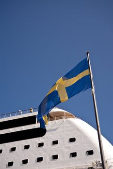 ship in kiel harbour / germany