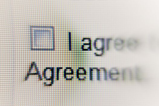 close up of a computer screen
